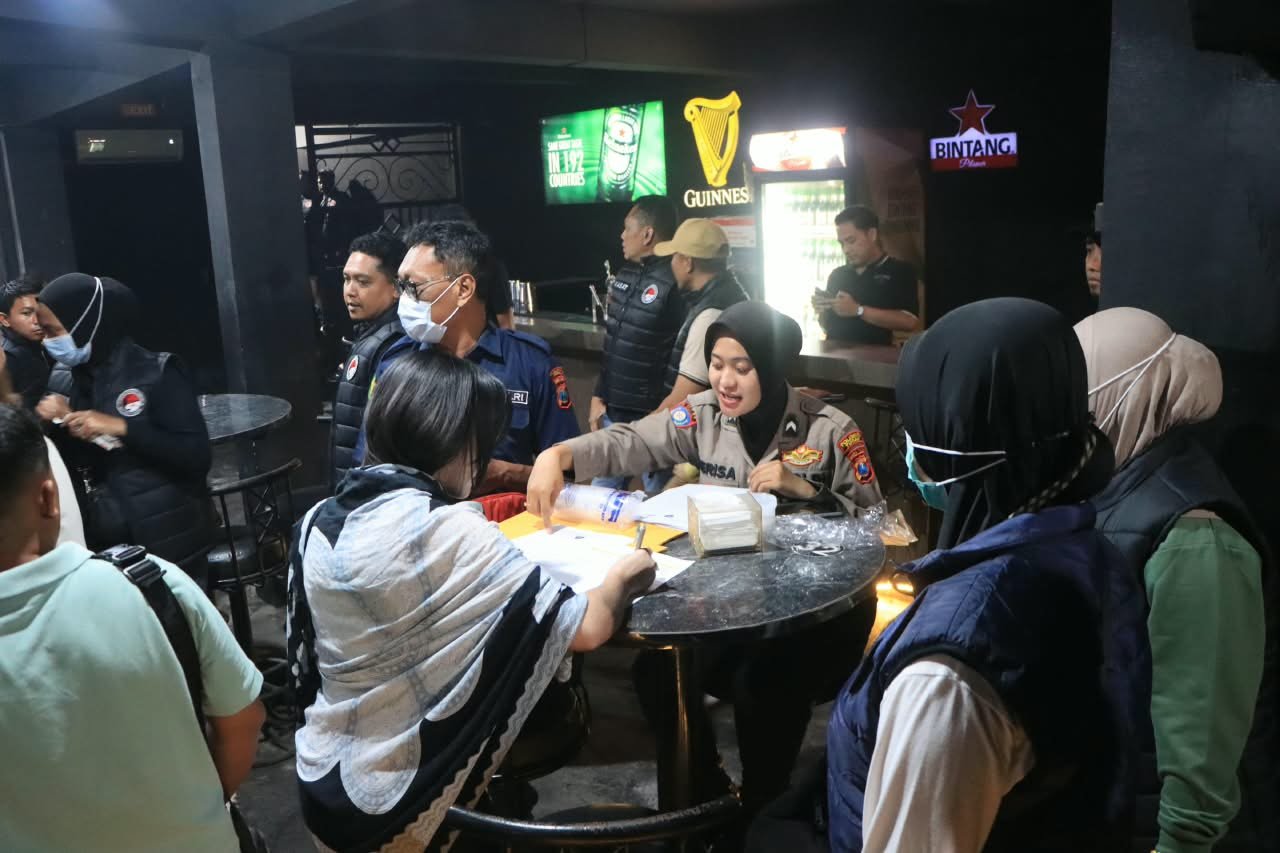 Polresta Tuban Gelar Razia THM, Kedepankan Langkah Preventif dan Edukasi Cegah Narkoba