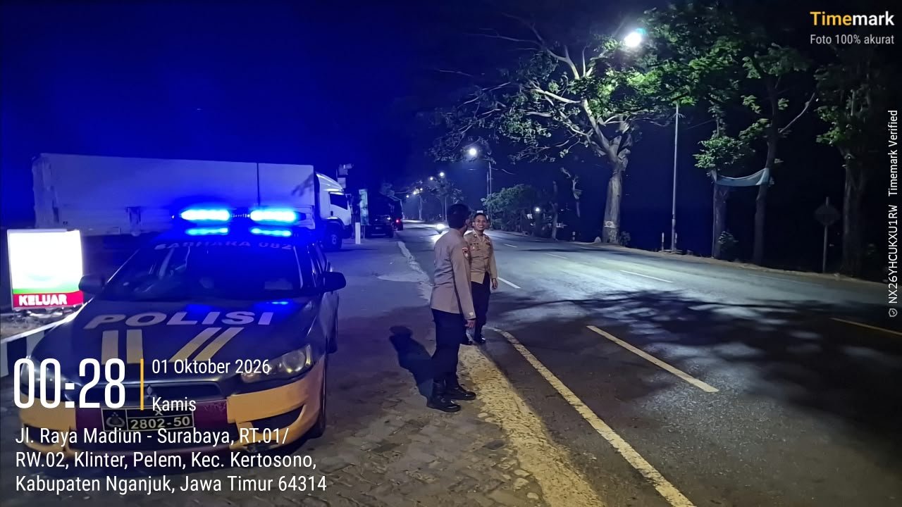 Ciptakan Situasi Kamtibmas Aman dengan Patroli Blue Light