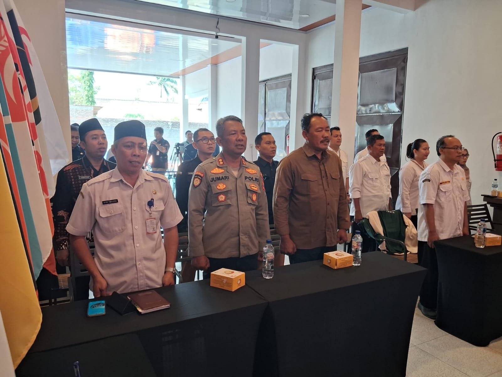 Kapolsek Nganjuk Kota Hadiri Rapat Pleno Terbuka Rekapitulasi PDPB Triwulan III Tahun 2026