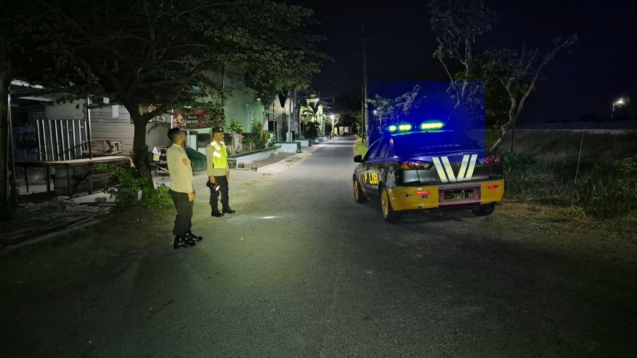 Ciptakan Situasi Kamtibmas Aman dengan Patroli Blue Light 