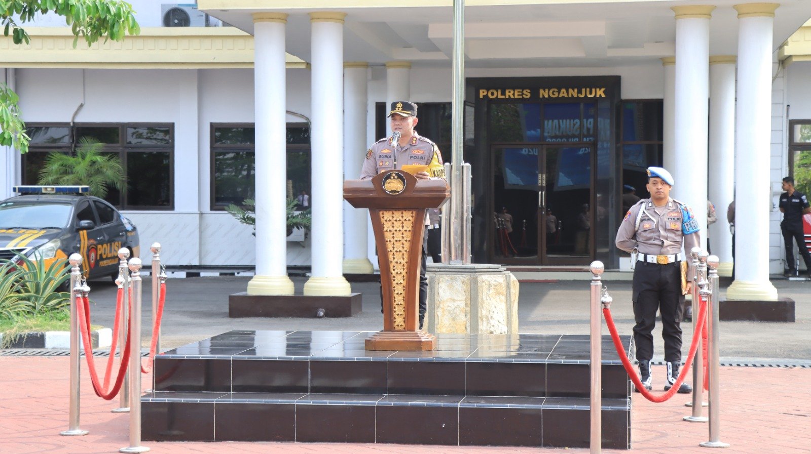 Polres Nganjuk Gelar Pasukan Operasi Patuh Semeru 2026, Kapolres Tekankan Penegakan Hukum yang Humanis